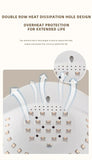320W UV LED Nail Lamp 72LEDS Gel Polish Drying Lamp with Automatic Sensing 4 Timer Professional Nail