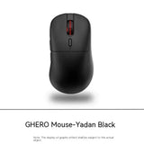 Incott Ghero Pro Wireless Mouse Dual Mode Paw3395 8k 2.4G Ergonomics TTC Golden Wheel