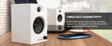 OHAYO 60W Computer Speakers for Gaming and Music, Active Bluetooth