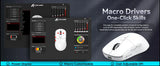 ATTACK SHARK X6 Lightweight Wireless Gaming Mouse with RGB Backlight