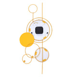 Big Wall Clocks for Living Room Decor, Battery Operated Silent Non-Ticking