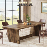 Tribesigns 70.87-Inch Large Dining Table: Wood Long Dining Room Table