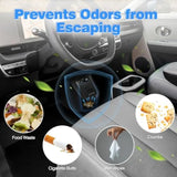Car Trash Can, Odor-Proof Car Garbage Bin Automotive Center Console Organizer, Dedicated Garbage