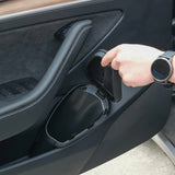 Trash Can For Tesla Model 3 2017-2024 Left Front Side Door Garbage Can Bin