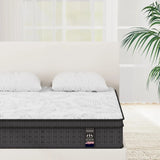 14 Inch Hybrid Mattress in a Box, Individual Pocket Spring with Memory Foam