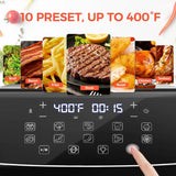 12.6Qt Air Fryer Oven, Family Size Countertop Convection Oven with 10 Preset Cook Modes