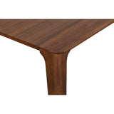 60-inch Rectangular Walnut Dining Table, Customizable