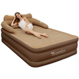 2 Persons Inflatable Mattress Camping Folding Home Indoor Outdoor