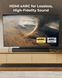 M60 Boom 5.1ch Soundbar w/ Dolby Atmos, 5.25" Wired Subwoofer