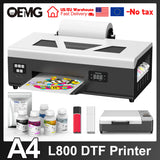 A4 DTF Printer Transfer  Direct to Film Built-in White Stirring Ink Circulatory