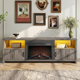 70 Electric Fireplace TV Stand for TVs Up to 75 Modern Fireplace