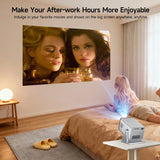 Magcubic 8K Support HD 1080P 1000ANSI X7 Projector With 5W Speaker