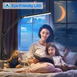 LED reading desk lamp/computer lamp, adjustable angle, eye-friendly design