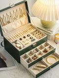 1PC Necklace Earrings Jewelry Storage Organizer Box, Ideal choice for Gifts
