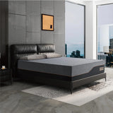 King 14 Inch Memory Foam Mattress in a Box Jacquard Fabric Cover