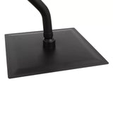 8" Shower Faucet Set Bathroom Rain Shower System Shower Trim Kit with Valve Black for