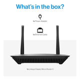 WiFi 5 Router 1, 500 Sq. Feet Coverage 20+ Devices Speeds up to AC1200