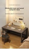 Exquisite Computer desk Solid wood learning Writing desk Game e-sports table