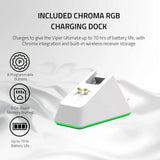 Ultra-Light Wireless Gaming Mouse with RGB Dock: 20K DPI, 74g, 70-Hour