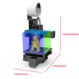 K10 Entry Level 3D Printer Mini Desktop Printing Machine Compatible with PLA TPU 1.75mm Filament Ideal for Kids Students Beginners DIY Printing Projects Compact Portable Design Easy to Operate