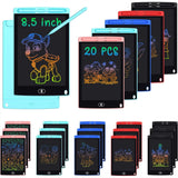 20 Pack 8.5 Inch LCD Writing Tablet for Kids, Reusable Drawing Board with Erase Button