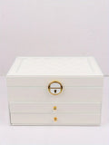 1PC Necklace Earrings Jewelry Storage Organizer Box, Ideal choice for Gifts