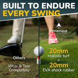 5×4 Golf Hitting Mat NonSlip for Indoor and Outdoor Use
