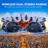W-KING D20 Portable Bluetooth Speakers, Loud Outdoor Speaker, Waterproof