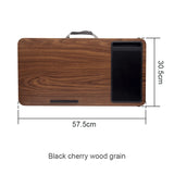 Home office laptop desk, tablet stand, mouse pad, phone stand, laptop desk