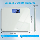 Talking Scales for Body Weight, Highly Accurate Digital Talking Bathroom Scale with Large LCD Screen,