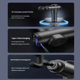 8 Attachment Multi Speed Massage Gun for Body Relaxation