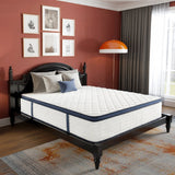 10/12/14 Inch Queen Size Hybrid Mattress, Medium Firm for Pressure Relief