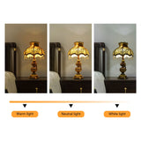 European Gold Table Lamp, 100-260V Bedside Desk Light, for Studies