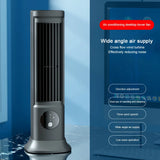 Vertical Horizontal Electric Fan  Portable Tower Fan USB Rechargeable