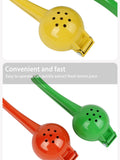 Home Manual Lemon Squeezer Aluminum Alloy Hand Pressed Orange Fruit Juicer