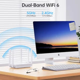 CPE450 Wireless Bridge and WR3000K WiFi Router Kit, 5.8G 3KM Point
