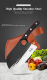 SHANGDAO Meat Cleaver Knife 7.8", Butcher Knife for Meat Cutting, High Quality steel