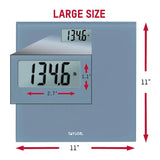 Digital Glass Bathroom Scale for Body Weight, Accurate High Precision and Durable Platform, Digital Weighing