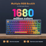 RK Royal Kludge H81 Gasket Structure Mechanical Keyboard 81 Key