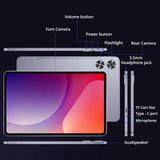 SVITOO Tablet 2026 Android 16 12 Inch 2000 x 1200 2K Display IPS Large Screen