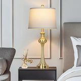 28.75" Modern Table Lamps Set of 2 Bedside Lamp with USB A+C for Bedroom