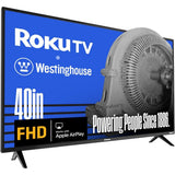 Westinghouse Roku 40 Inch 1080P FHD Smart TV with Wi-Fi Connectivity