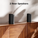 ULTIMEA 410W 7.1ch Soundbar with Wireless Subwoofer & 2 Surround Speakers