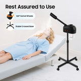 Professional Facial Steamer Machine 800W 1076℉ with Ozone Therapy for Deep Cleansing Hydration Home