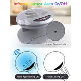 Nail Lamp 400W Air Nail Dryer Nail Fan Hair Dryer for Hands and Feet Nail Polish Automatic Sensor Warm Cool