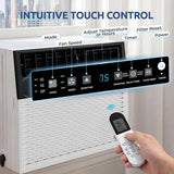 10,000 BTU U-Shaped Window Air Conditioner,450 Sq.Ft Cooling Capacity