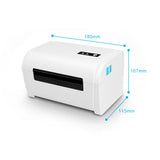 SIHAO 40-80mm Wireless Thermal Label Printer, Bluetooth Portable For Shipping Logistics Freight Barcode Labels