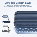 Air Mattress with Built in Pump, 18 Elevated Height, 48Hr LeakTested