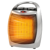 Portable Electric Space Heater for Office/Home - 1500W/750W Thermostat