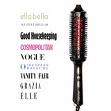 Heated Round Thermal Styling Brush with Infrared & Negative Ions, 1.7"